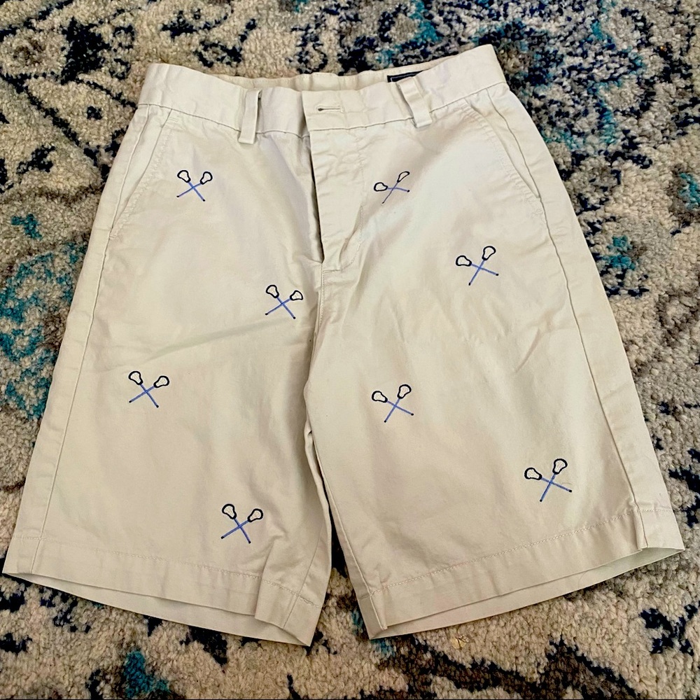 🐳Vineyard Vines🐳 Boys Lacrosse Khaki Shorts